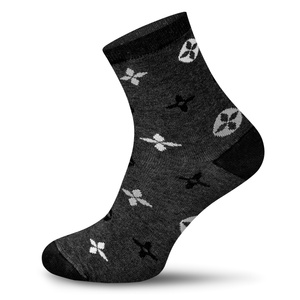 Kolorowe skarpetki damskie w zabawne wzory Milena