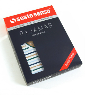 Piżama Męska Krótki Rękaw 2556/10