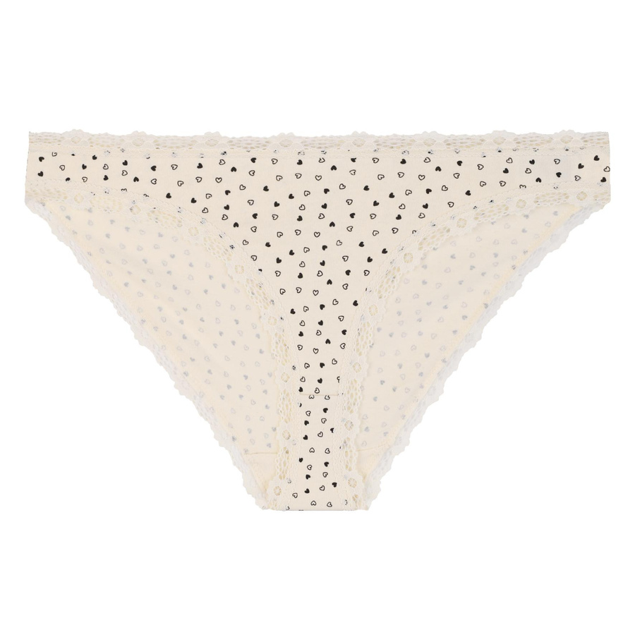 Figi damskie mini bikini z koronk? S-XL 3-pack
