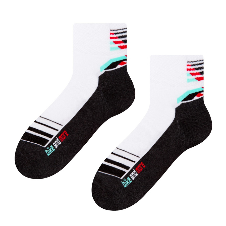Șosete sport din bumbac negru pentru femei