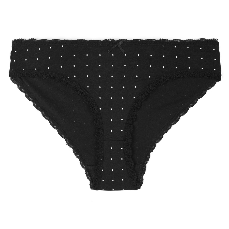 Figi damskie bikini z koronką S-2XL 3-pak
