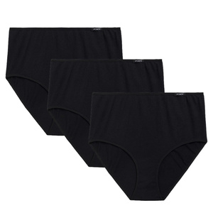Bottoms maxi din bumbac negru pentru femei