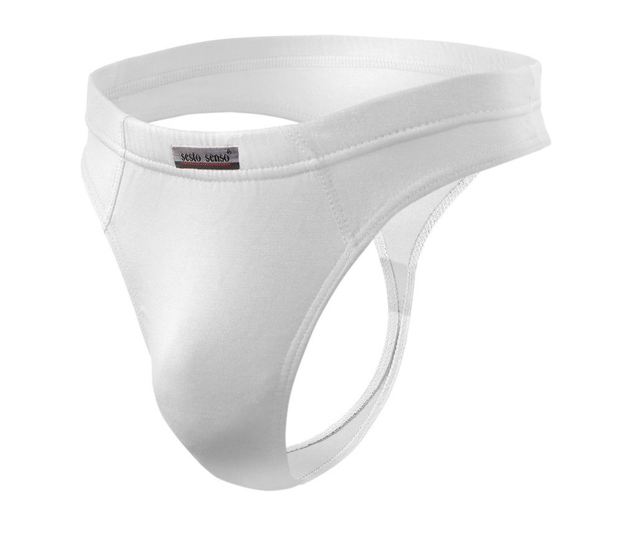 Tanga bărbătească STM02 albă