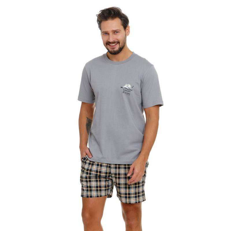 Pijama din bumbac pentru bărbați