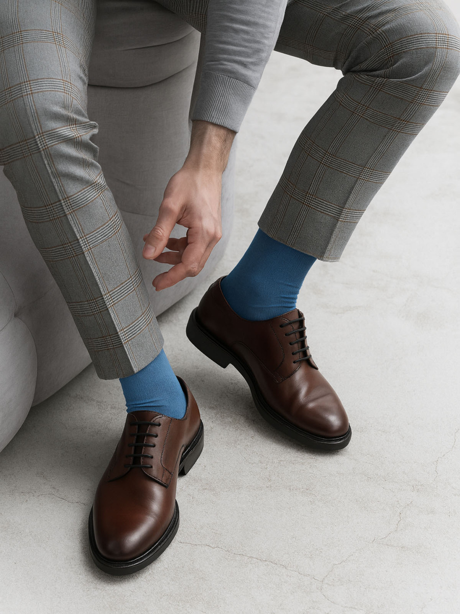 Șosete de costum din bumbac pentru bărbați