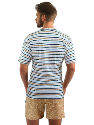 Piżama Męska Krótki Rękaw 2556/10