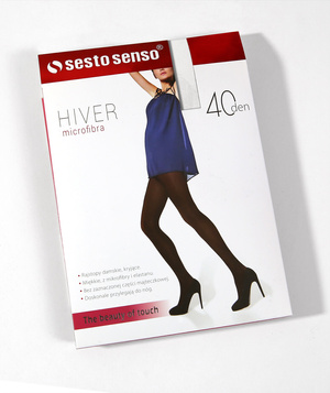 Colanți pentru femei Hiver 40DEN 2-pack