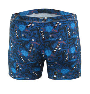 Pantaloni scurți boxeri din bumbac pentru bărbați în stil amuzant