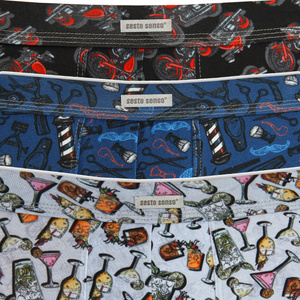 Pantaloni scurți boxeri din bumbac pentru bărbați în stil amuzant