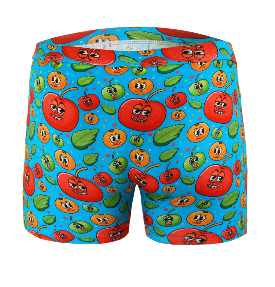 Pantaloni scurți boxeri din bumbac pentru bărbați în stil amuzant