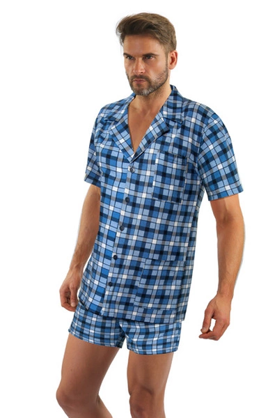 Pijama scurtă din bumbac pentru bărbați