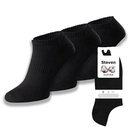 SUPIMA jumătate de picioare de terry cu plasă 3-pack