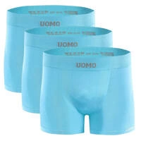 Pantaloni scurți boxeri fără cusătură pentru bărbați 3-Pack